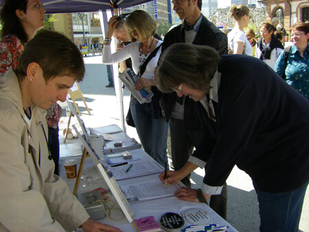 Demo in Frankfurt 2010