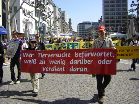 Demo in Frankfurt 2010