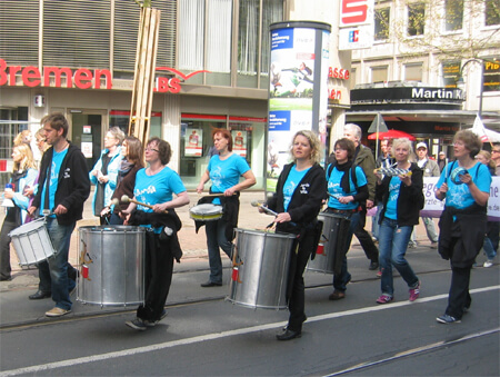 Demo in Bremen gegen Tierversuche 2012