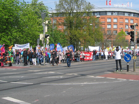 Demo in Bremen gegen Tierversuche 2012