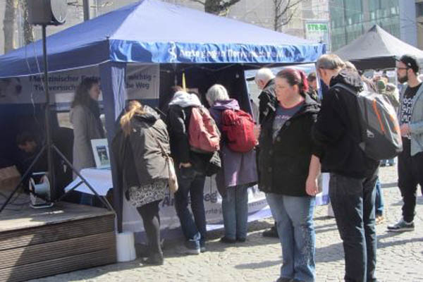 Aktionstag gegen Tierversuche in Bremen