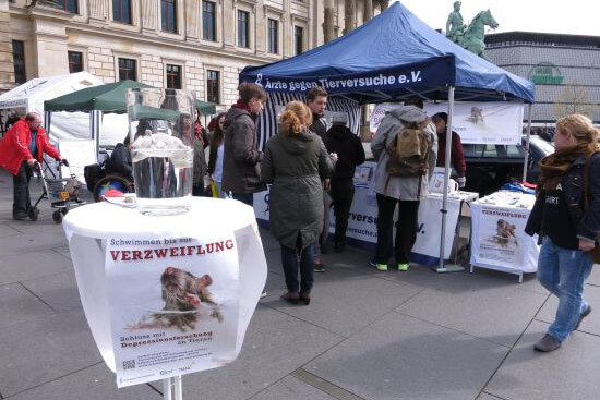 Aktionstag gegen Tierversuche in Braunschweig