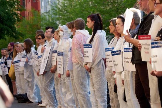 Aktionstag gegen Tierversuche in Berlin