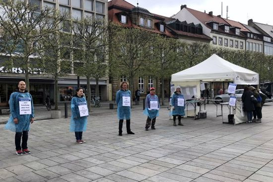 Aktionstag gegen Tierversuche in Bayreuth