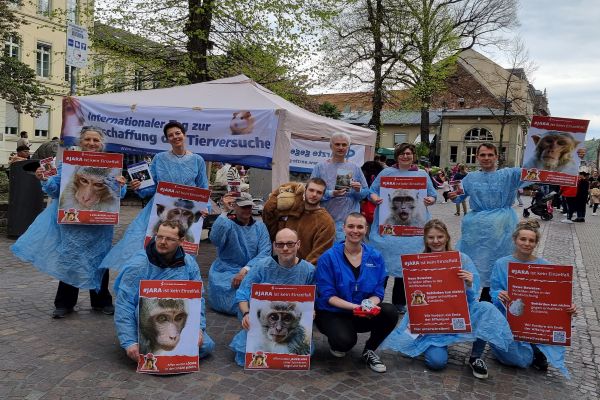 Aktionstag gegen Tierversuche