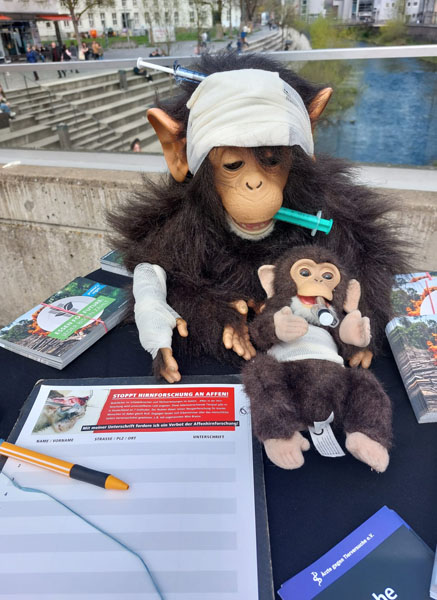 Aktionstag gegen Tierversuche in Siegen
