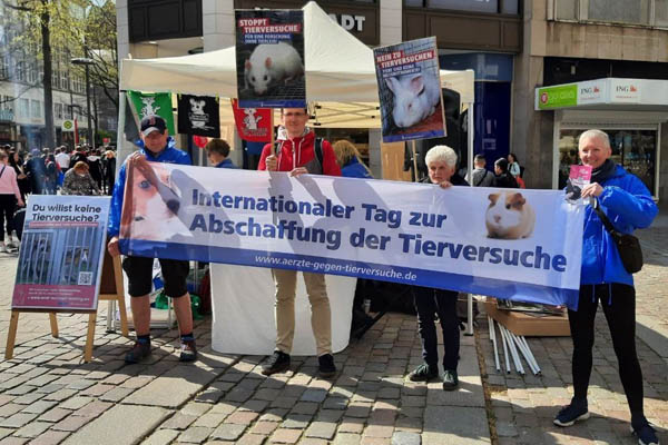Aktionstag zur Abschaffung aller Tierversuche 