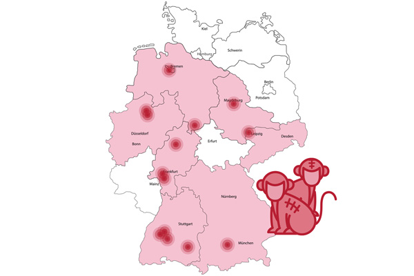 Affenversuche in Deutschland