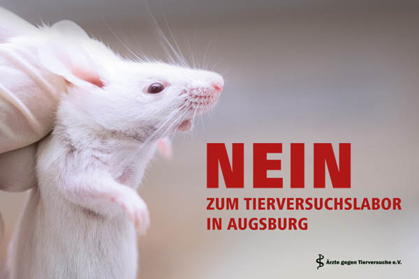 NEIN zum Tierversuchslabor in Augsburg!