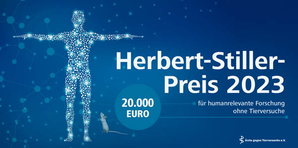 Herbert-Stiller-Preis für tierversuchsfreie Forschung