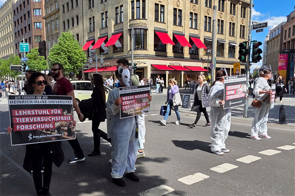 Tag zur Abschaffung der Tierversuche, Düsseldorf