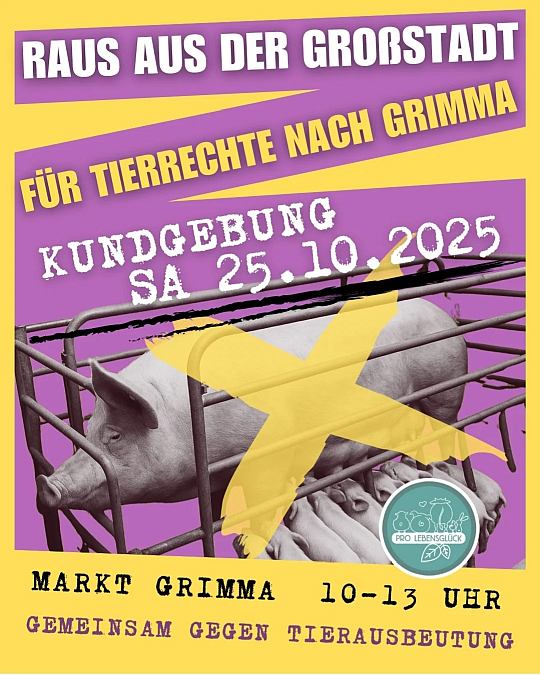 grimma tierrechte kundgebung