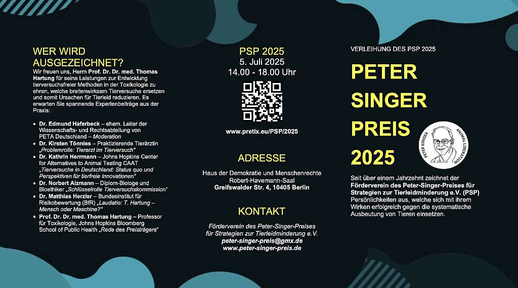 peter singer preis2025